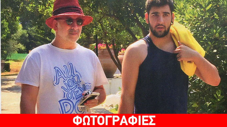 Πέτρος Φιλιππίδης: Καλοκαιρινή απόδραση με τον 18χρονο γιο του